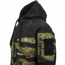 Helikon Rogue Tactical Hoodie FullZip - Black / Desert Night Camo - XS