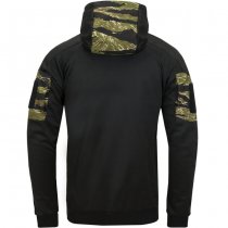 Helikon Rogue Tactical Hoodie FullZip - Black / US Woodland - XS