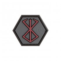 JTG Berserker Rune Rubber Patch - Color