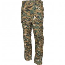 MFH BDU Combat Pants Ripstop - Digital Woodland