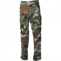 MFH BDU Combat Pants Ripstop - Woodland