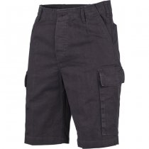 MFH BW Moleskin Bermuda Shorts - Black Stonewashed