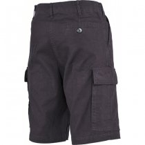MFH BW Moleskin Bermuda Shorts - Black Stonewashed - 3XL