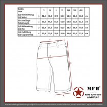 MFH BW Bermuda Shorts - Flecktarn - S