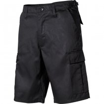 MFH BW Bermuda Shorts Side Pockets - Black - 3XL
