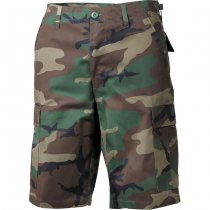 MFH BW Bermuda Shorts Side Pockets  - Woodland - XL