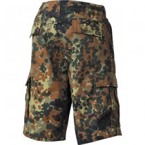 MFH BW Bermuda Shorts Side Pockets - Flecktarn - L