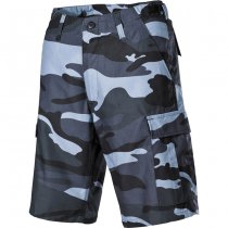 MFH BW Bermuda Shorts Side Pockets - Skyblue - M
