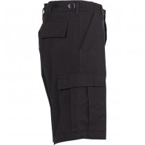 MFH US Bermuda Shorts Ripstop - Black - S