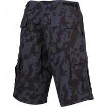 MFH US Bermuda Shorts Ripstop - Night Camo - S