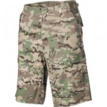 MFH US Bermuda Shorts Ripstop - Operation Camo - S