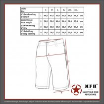 MFHHighDefence STORM Bermuda Shorts Ripstop - Coyote - M