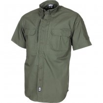 MFHHighDefence ATTACK Shirt Short Sleeve Teflon Ripstop - Olive - S