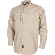 MFHHighDefence ATTACK Shirt Long Sleeve Teflon Ripstop - Khaki - S