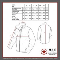 MFHHighDefence HIGH DEFENCE Soft Shell Jacket - Black - 2XL