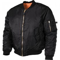 MFH US MA1 Pilot Jacket - Black