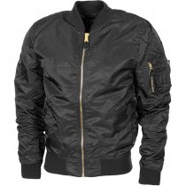 MFH MA1 US Airforce Jacket - Black