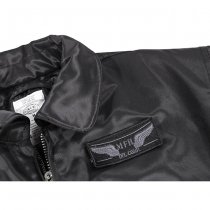 MFH US CWU Heavy Pilot Jacket - Black - M