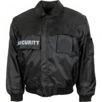 MFH SECURITY Bomber Jacket - Black