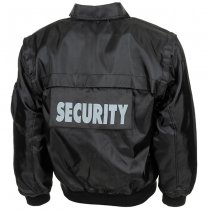 MFH SECURITY Bomber Jacket - Black - 3XL