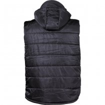 MFH Lined Vest & Detachable Hood - Black - 2XL