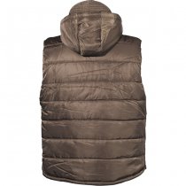 MFH Lined Vest & Detachable Hood - Olive - M