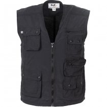 FoxOutdoor Microfiber Outdoor Vest - Black - S