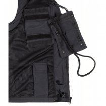 FoxOutdoor Microfiber Outdoor Vest - Black - S