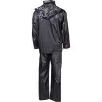 MFH Rain Suit Two-Piece - Black - 2XL