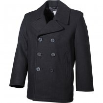 MFH US Pea Coat - Black - XS