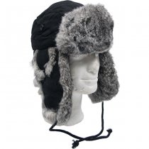 MFH Fur Hat - Black