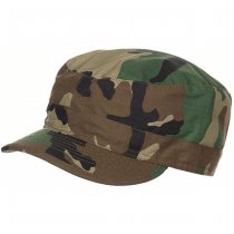 MFH US BDU Field Cap Ripstop - Woodland - 2XL