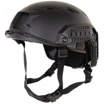 MFH US Plastic Helmet FAST Paratroopers - Black