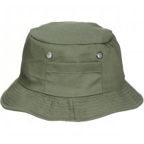 MFH Fisher Hat Small Side Pocket - Olive - 57