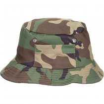 MFH Fisher Hat Small Side Pocket - Woodland - 57