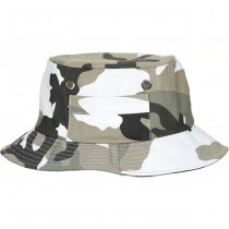 MFH Fisher Hat Small Side Pocket - Urban Camo - 55