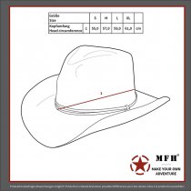 MFH US Boonie Hat Ripstop - Hunter Brown - XL