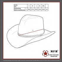 MFH US Boonie Hat Ripstop - 6-Color Desert - 2XL