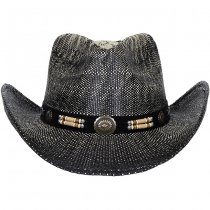 FoxOutdoor Straw Hat Texas - Black