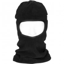 MFH Balaclava One Hole Polyester-Fleece - Black