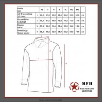 MFHHighDefence US Undershirt Level 2 GEN III - Black - S