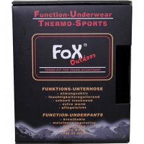 FoxOutdoor Thermo-Functional Underpants Long - Black - S