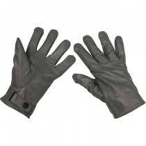 MFH BW Leather Gloves - Grey