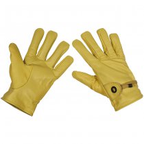 MFH Western Leather Gloves - Beige