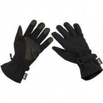 MFHHighDefence Gloves Soft Shell - Black - S