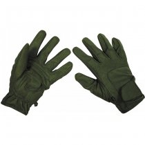 MFHHighDefence Gloves Worker Light - Olive