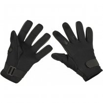 MFH Neoprene Mesh Gloves - Black