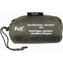 FoxOutdoor Travel Towel Quickdry Microfibre 90 x 42 cm - Olive