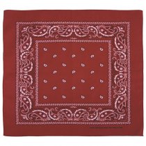 MFH Bandana Cotton 55 x 55 cm - Burgundy