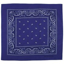 MFH Bandana Cotton 55 x 55 cm - Navy Blue